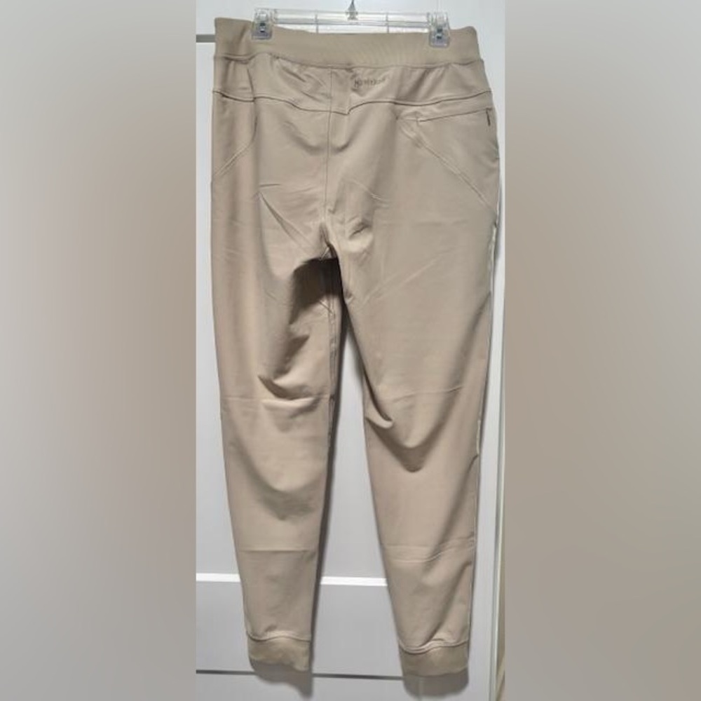 NWOT Birddogs Mens Jogger Pants Large Boom For Your Boomstick Drawstring Khaki - Picture 6 of 10